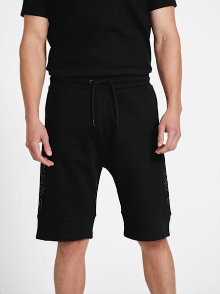 Khaled Mesh Logo Shorts