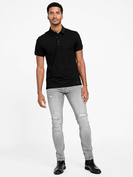 Eco Kaisen Embellished Polo