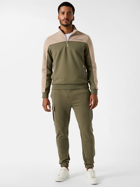Alfonso Half-Zip Sweater | GUESS Factory