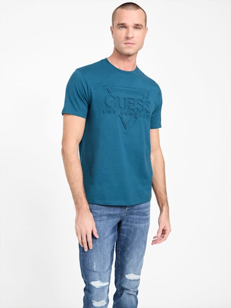 Tee-shirt à logo gaufré Flynt
