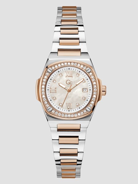Gc Mini Mother-of-Pearl Analog Watch
