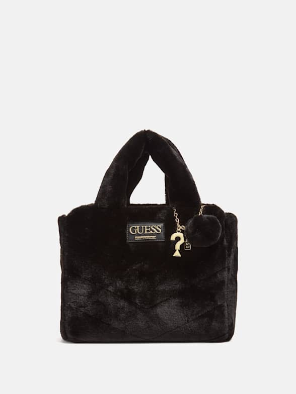 GUESS blue leather Tote – To Be Outlet