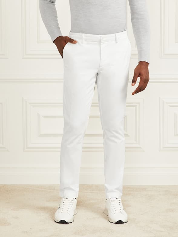 Guess trousers mens hot sale