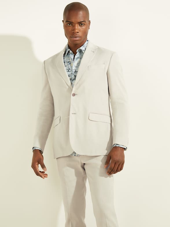 Guess white blazer cheap