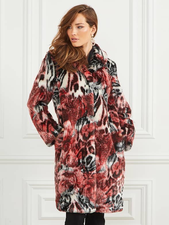 Faux Fur Detail Quilted Coat - Ready to Wear