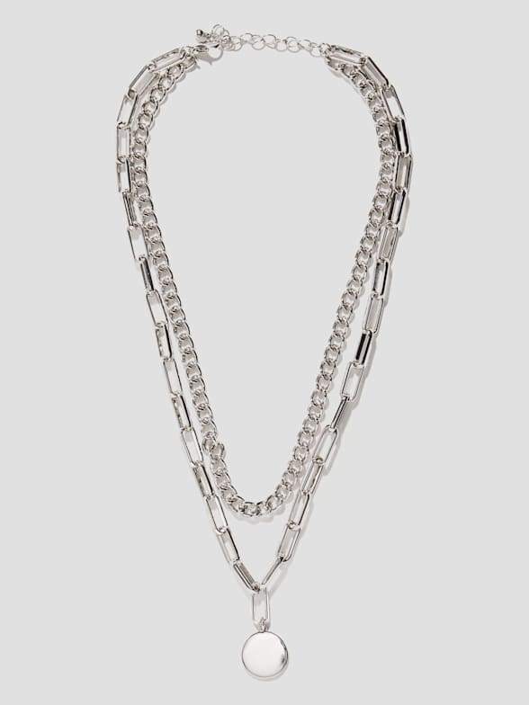 Guess chunky chain necklace online