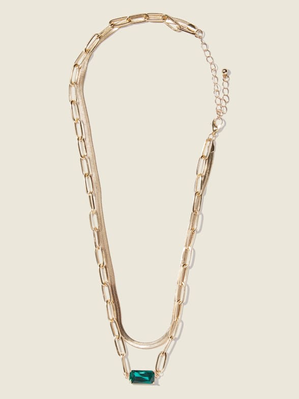 Guess, Woman, The Chain Necklace, Gold, Size T/U