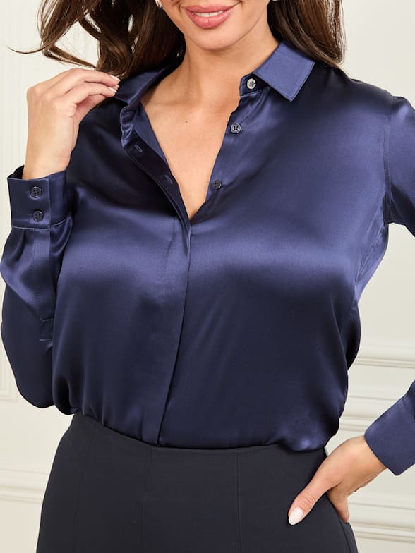 Guess blouse sale best sale