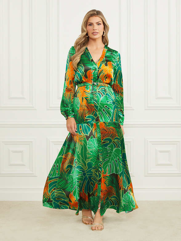 Guess long dress sales