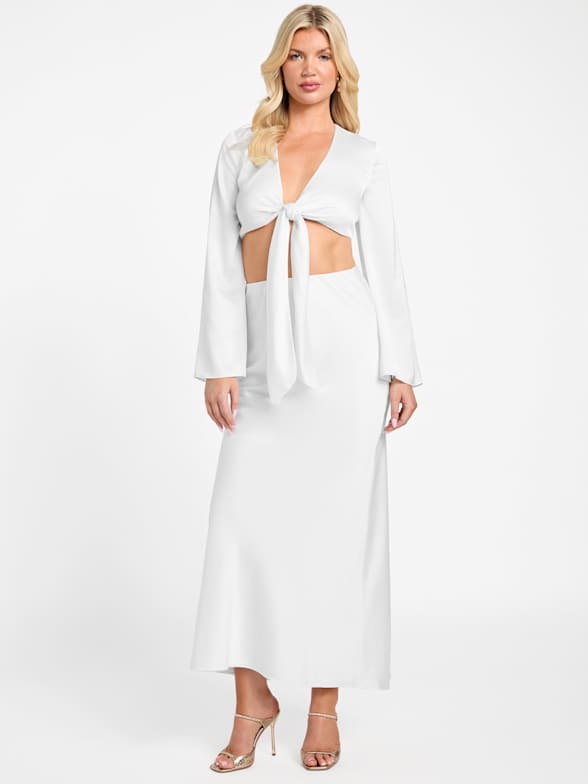 スカート ETRO Woman Skirt White WRFA0098AK766 X0806 Women's Skirts - Pencil, Leather and Mini Skirts | Marciano CA