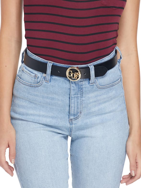 Guess discount belt womens