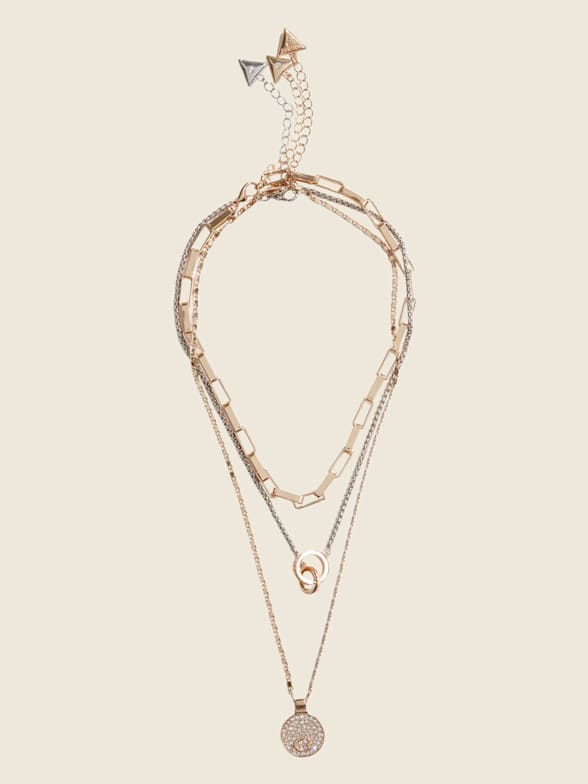 Guess chain necklace outlet