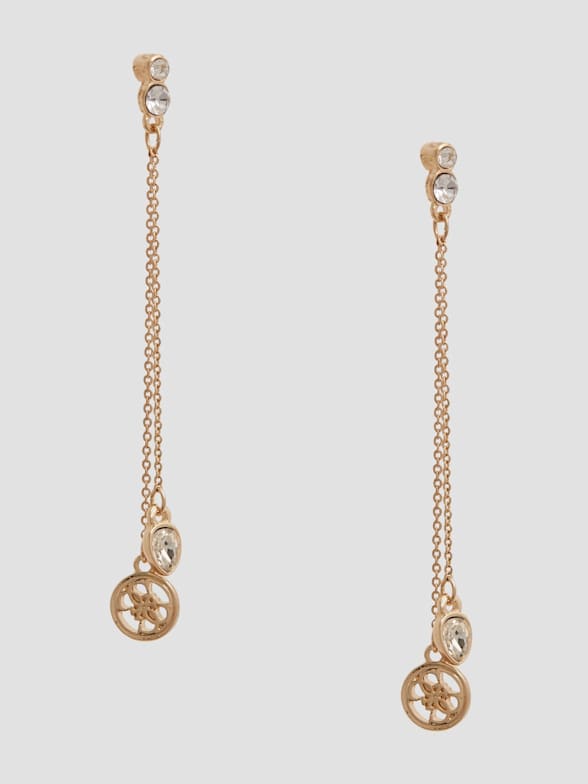 Guess rose gold earrings outlet