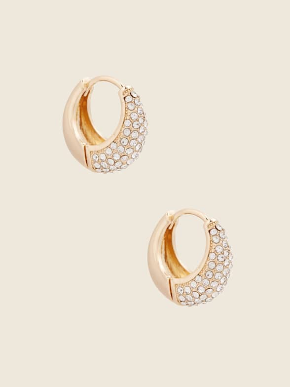 Guess bamboo earrings deals