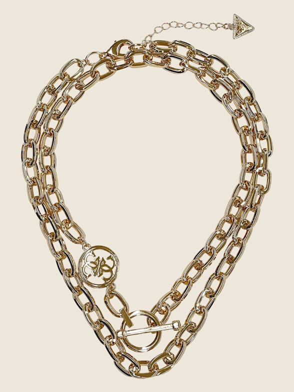 Guess discount necklace price