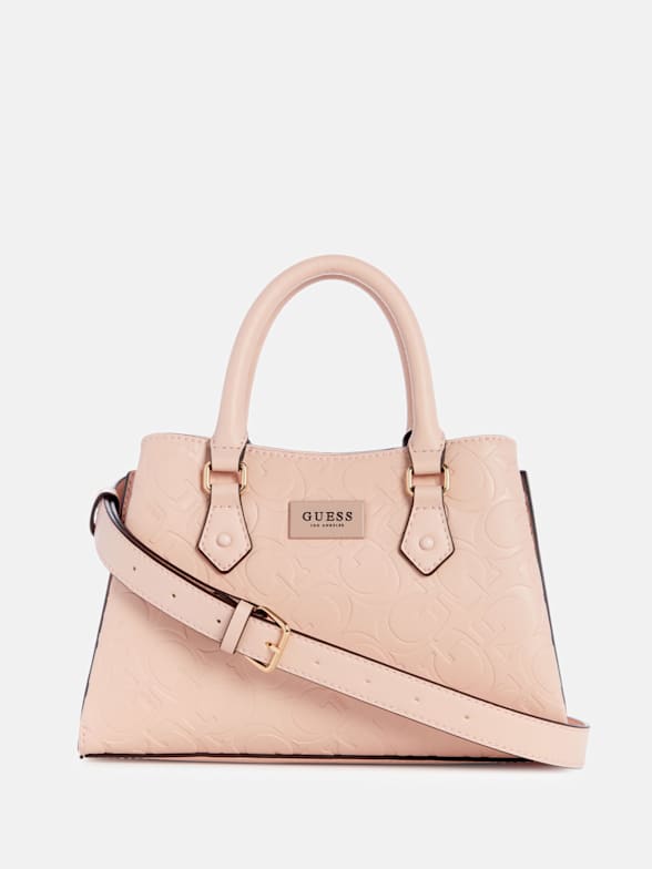 Women s Logo Handbags GUESS Factory