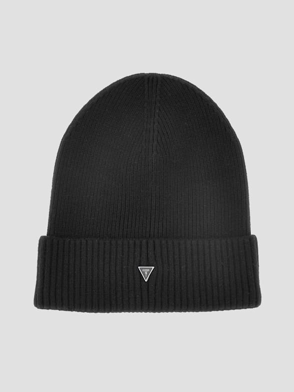 Men s Hats Beanies Trucker Hats Scarves GUESS