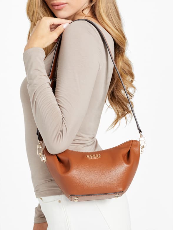 ショルダーバッグ・ポシェット Guess Logo Pointon Hobo Bag Brown JB899612 HN3A3A32 Guess Logo Pointon Hobo Bag Brown JB899612 HN3A3A32 (Guess