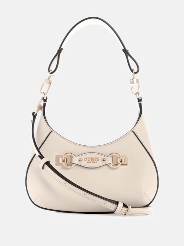 ショルダーバッグ・ポシェット Guess EDITAEDITA Quilted Charm Satchel Bag HP1A3A40 Guess Women's G Lux Denim Quilted Flap-Over Crossbody