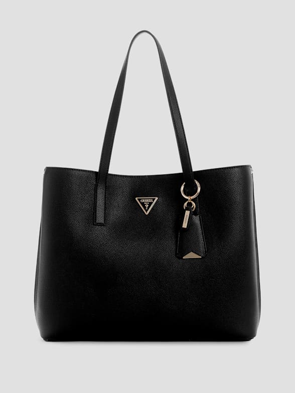 BOLSO GUESS TOTE VIKKY LOGO MULTI NEGRO