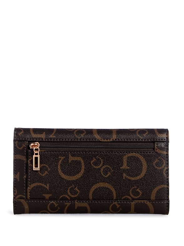 Guess factory women's long wallet hotsell