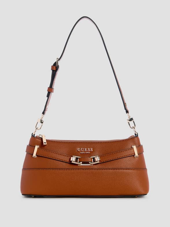 GUESS - GUESSのヒョウ柄 ゴールドショルダーポーチバッグ ❣️の通販 by Lina's shop｜ゲスならラクマ