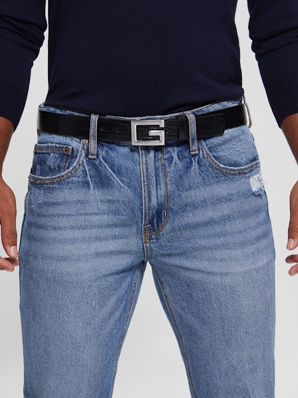 Guess men belt store