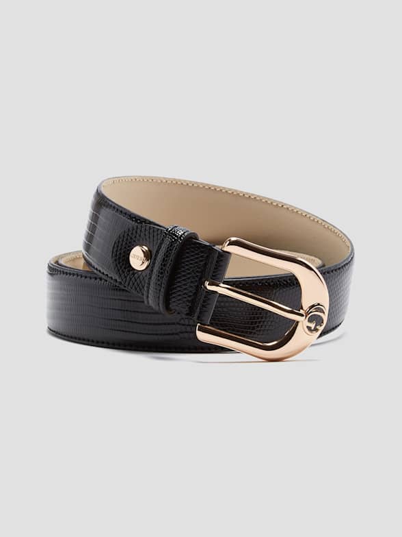 Guess belt womens cheap