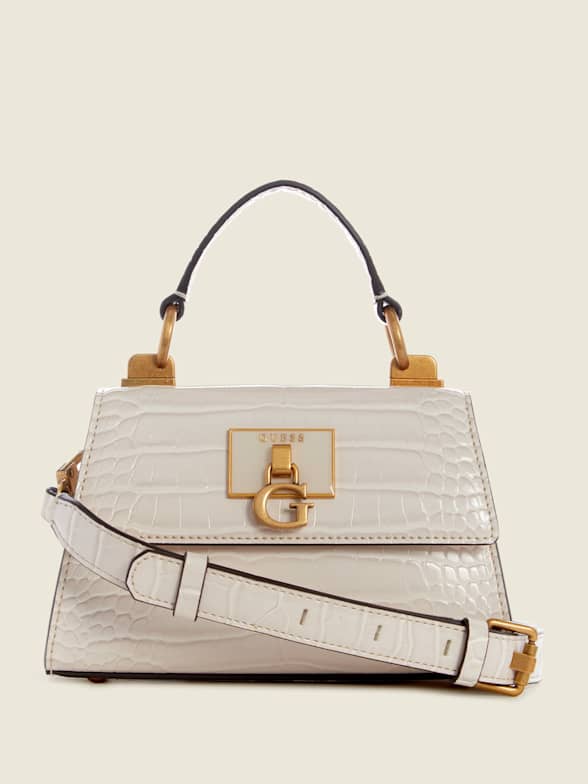 Guess white sling bag clearance
