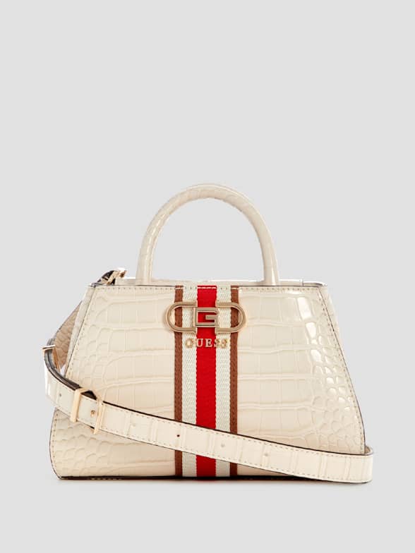 Bolsa Guess Original Couro Croco Coração, Bolsa de mão Feminina Guess  Usado 80364270