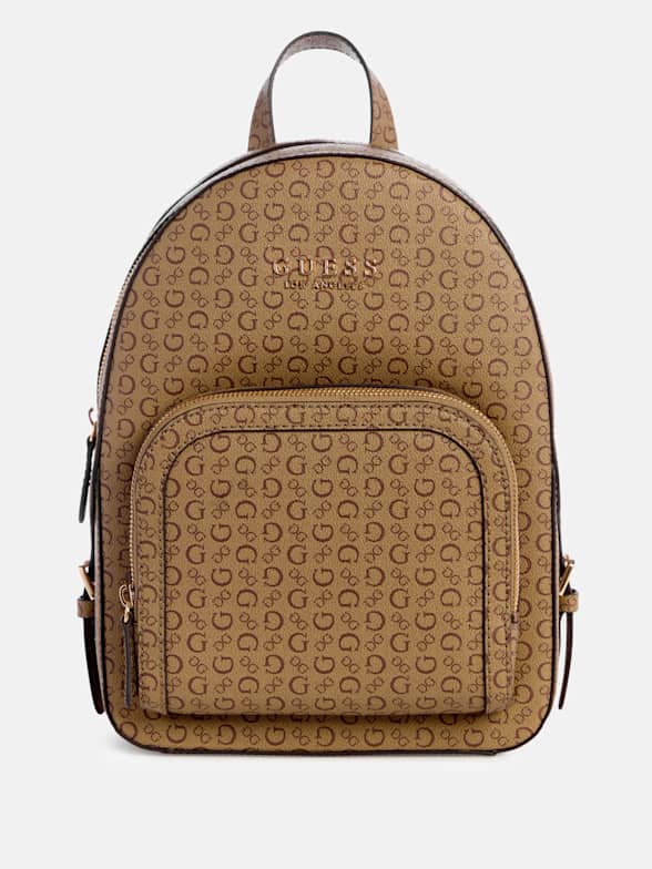 Guess mini backpack brown online