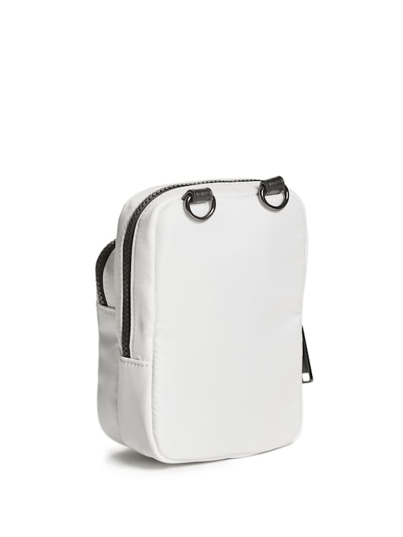 Mens white crossbody bag cheap