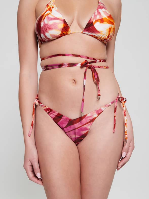 GUESS Floral Push Up Bikini Bra Top, $49, GUESS