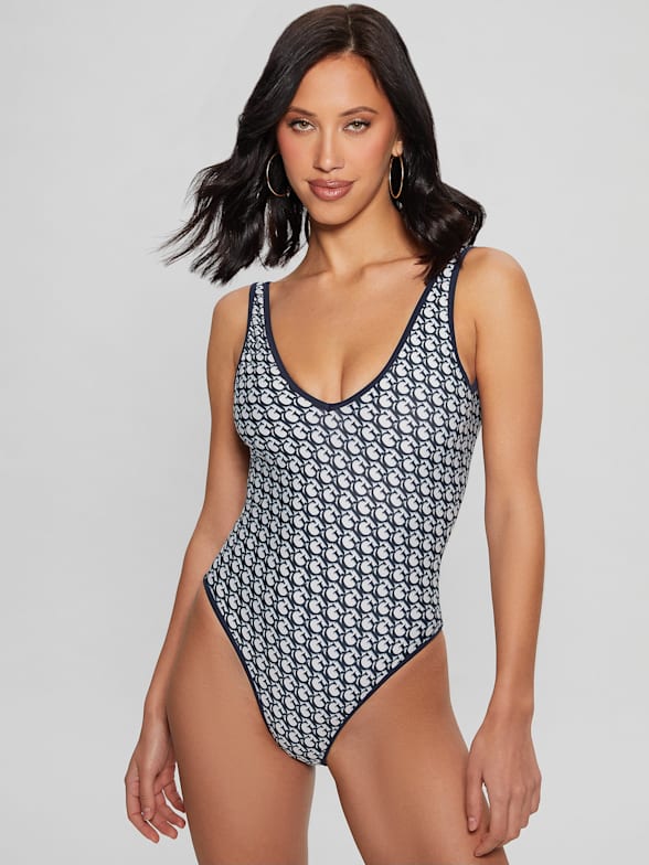 Guess one piece swimsuit hot sale