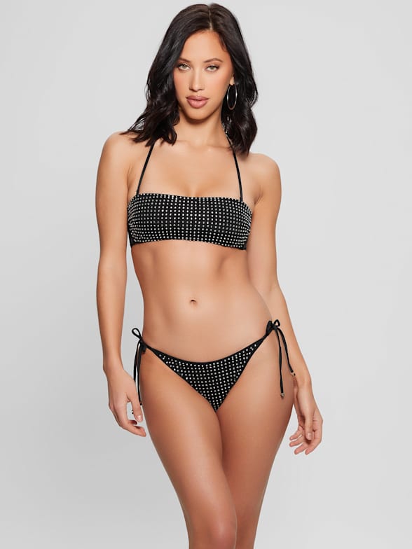 GUESS Floral Push Up Bikini Bra Top, $49, GUESS