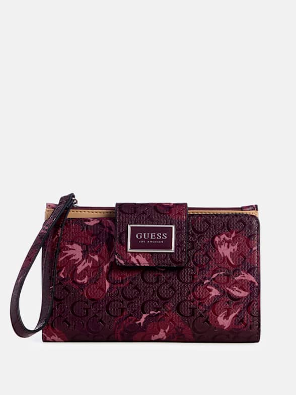 Floral guess wallet sales