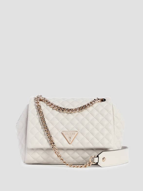 Guess white shoulder bag clearance