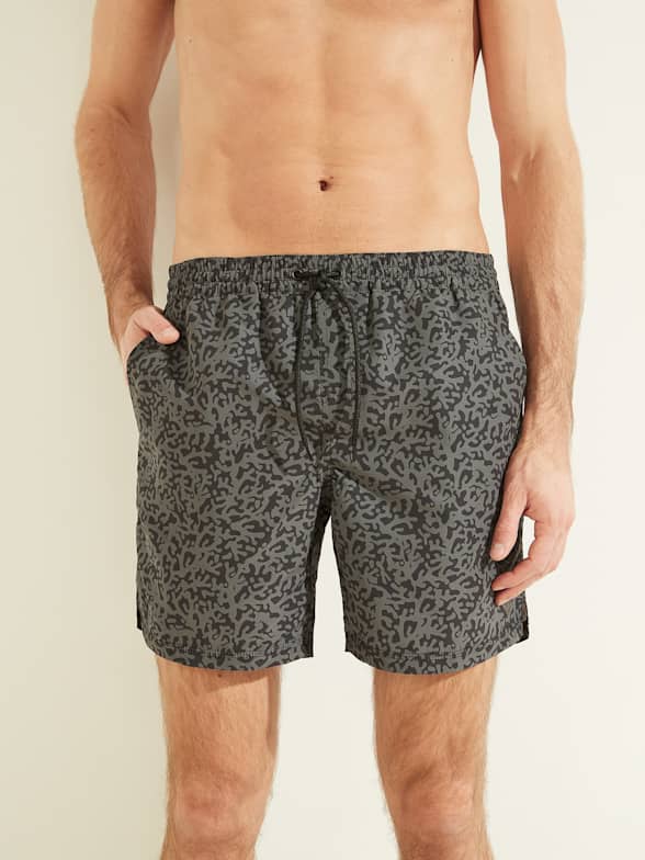 Guess men's swim trunks cheap