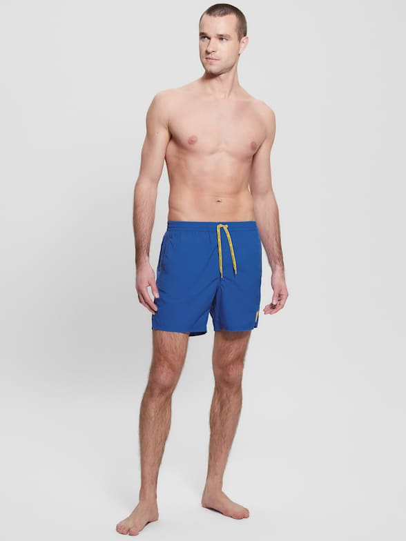 Guess men's swim trunks new arrivals