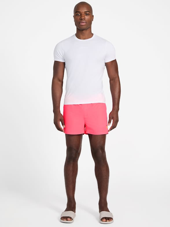 Guess swim trunks best sale