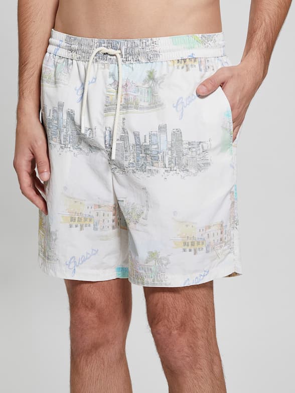 Guess men's swim trunks sales