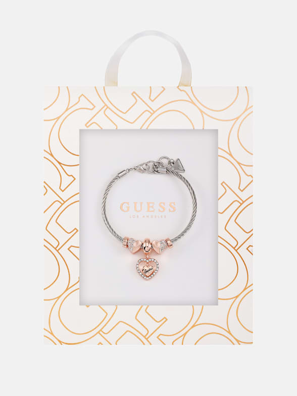 Guess bracelet and earrings set shop