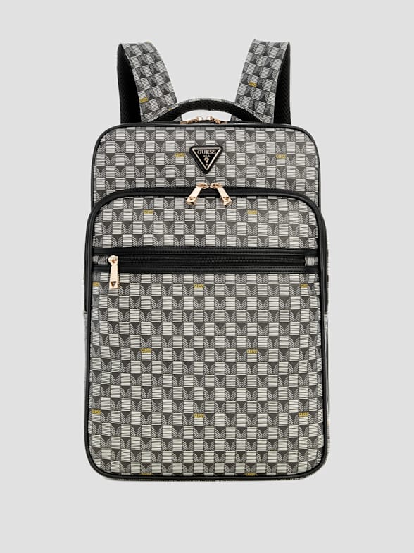 Guess backpack black deals