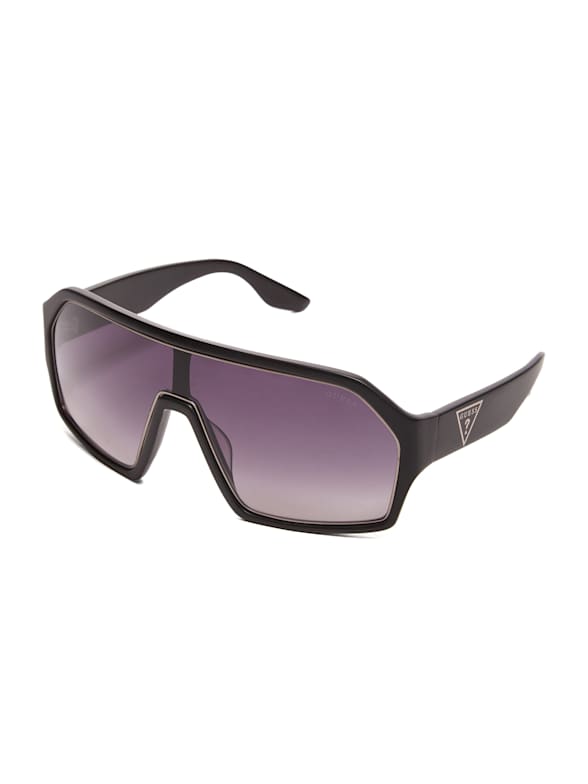 Guess Factory Men's Metal Navigator Sunglasses