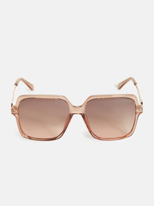 Guess rose gold sunglasses discount