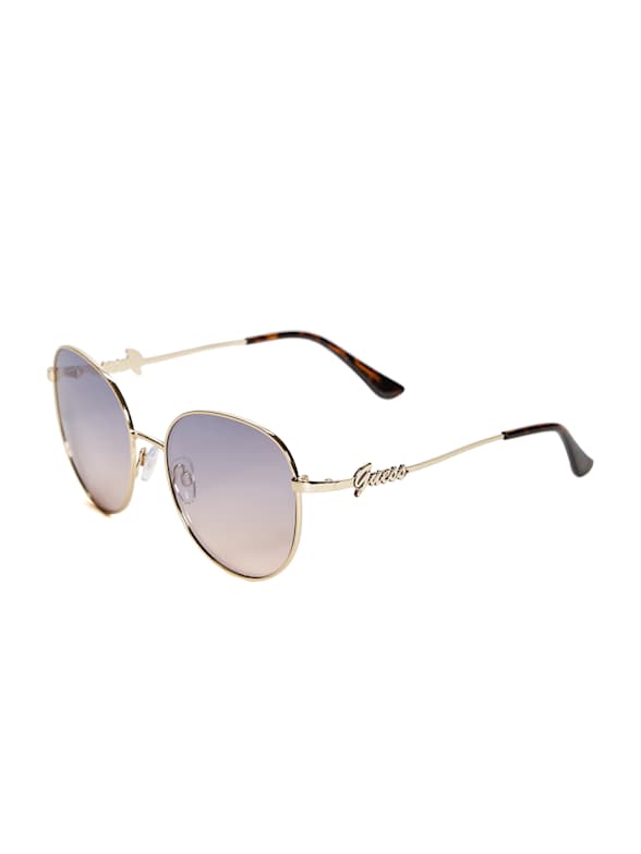 New GUESS GF03335 Rose gold/Mirror Womens Sunglasses $80 