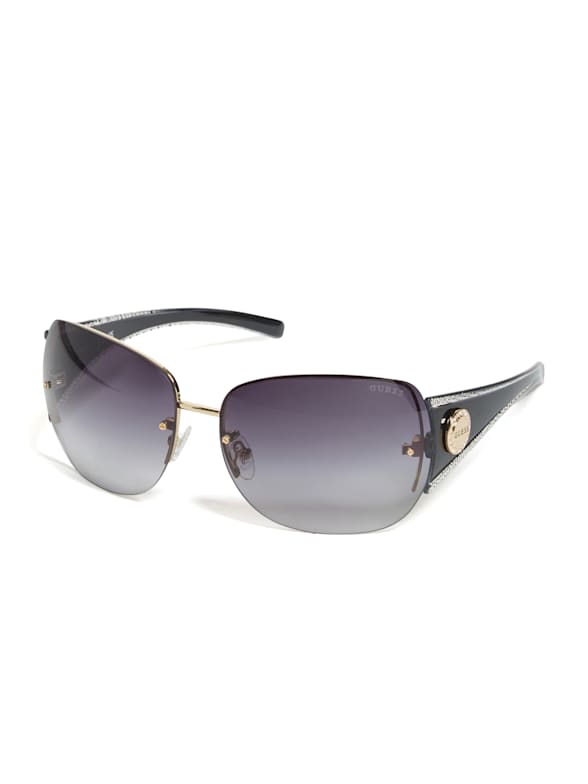 Guess Factory Brown Cat Eye Ladies Sunglasses GF0392 32F 63 889214288721 -  Sunglasses - Jomashop