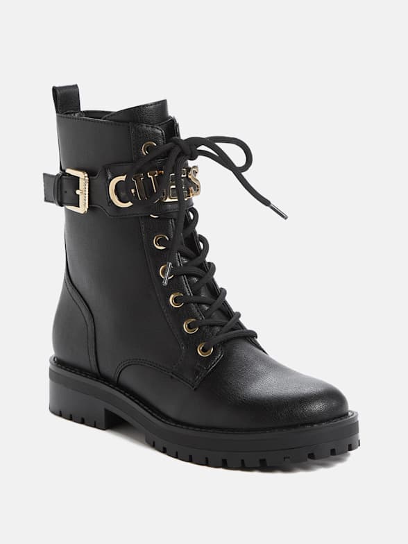 Women s Boots Booties Ankle Boots GUESS Factory