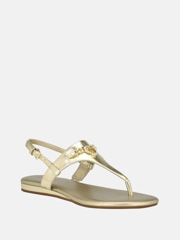 Guess yellow cheap sandals