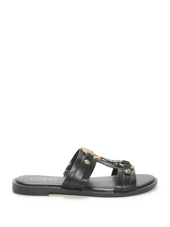 Guess slippers sale hot sale